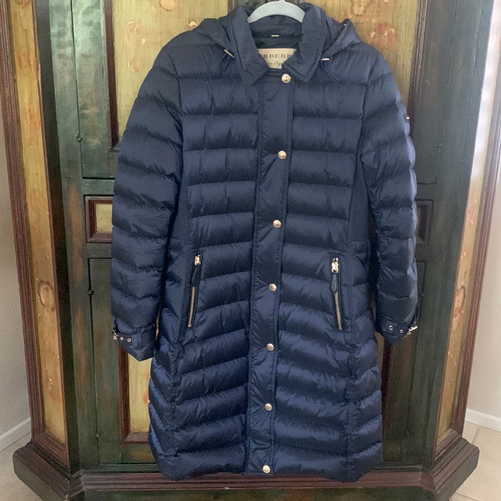 Burberry Hooded Puffer Coat